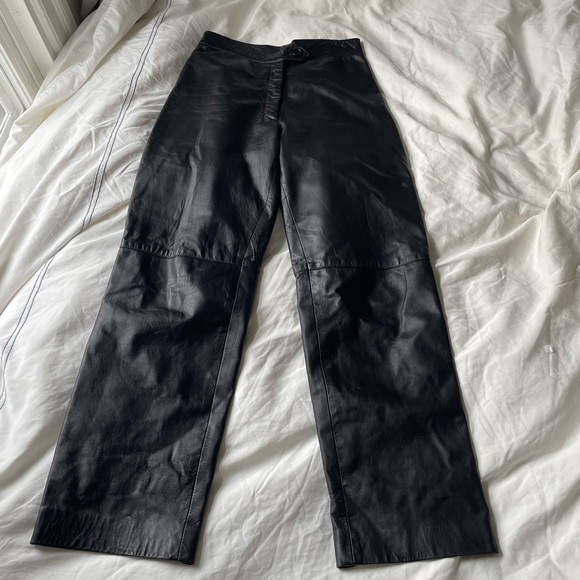 Vintage leather pants - Picture 1 of 5